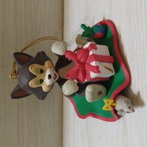 Vintage 1990s Disney's FIGARO Ornament from Pinocchio by Grolier
